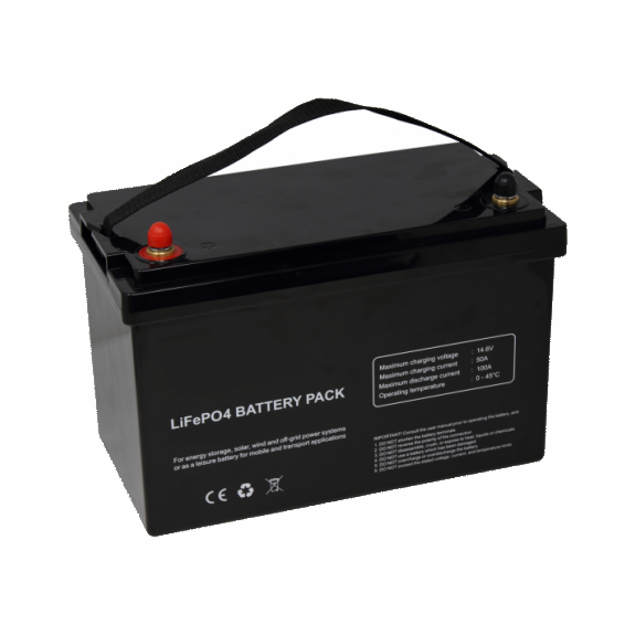 LiFePo4 Battery 25.6V50Ah With Prismatic Cells